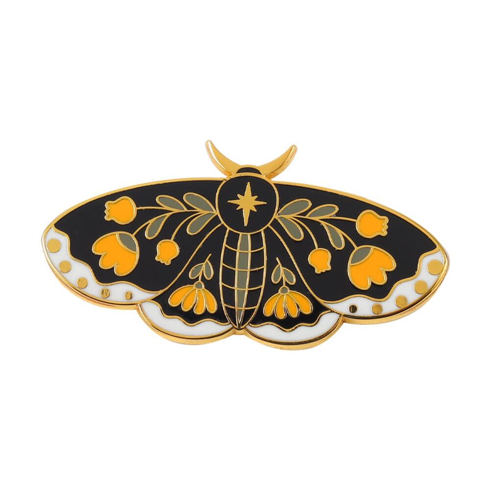 Moth Hard Enamel Pins 425-3